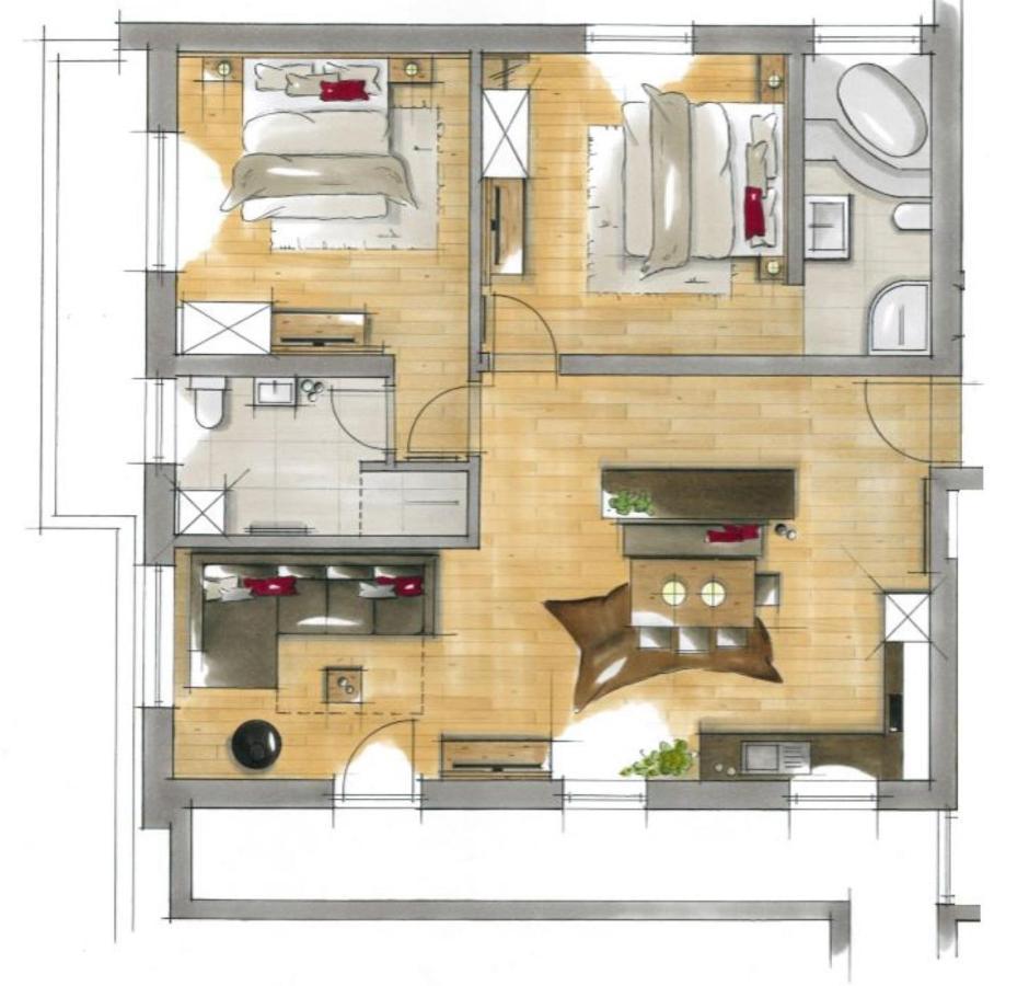 טאנהיים Haus Kristall מראה חיצוני תמונה